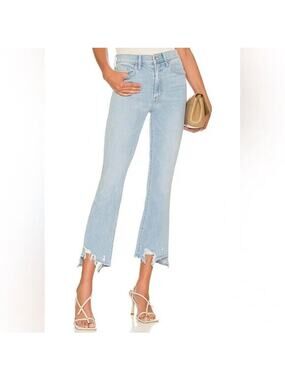 MOTHER The Insider Crop Step Chew Jeans in Mentally Elsewhere size 25